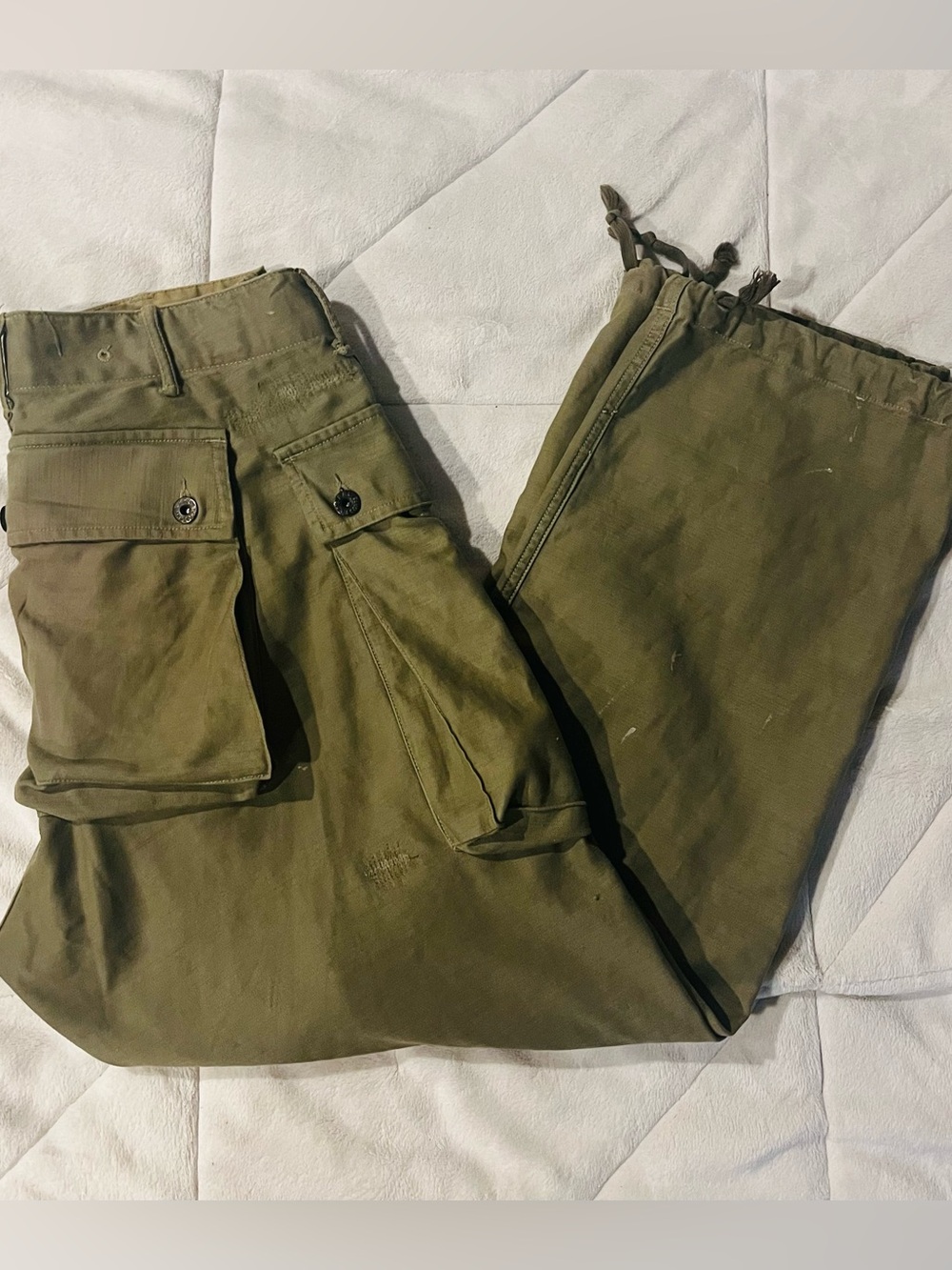 Ralph Lauren Double RRL Olive Green P44 Monkey Pants 34 X 30